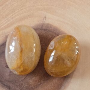 Golden Healer Palm Stone Set